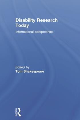 Shakespeare |  Disability Research Today | Buch |  Sack Fachmedien