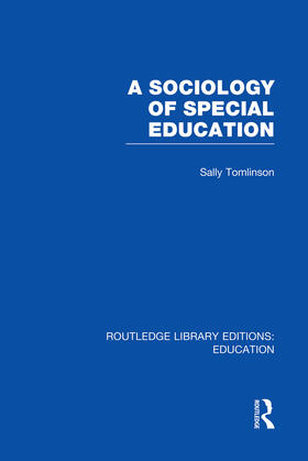 Tomlinson |  A Sociology of Special Education | Buch |  Sack Fachmedien