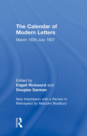 Rickword / Garman |  Calendar Modern Letts 4v Cb | Buch |  Sack Fachmedien
