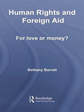 Barratt | Human Rights and Foreign Aid | Buch | 978-0-415-77125-2 | sack.de