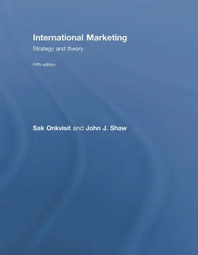 Onkvisit / Shaw |  International Marketing | Buch |  Sack Fachmedien