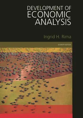 Rima |  Development of Economic Analysis | Buch |  Sack Fachmedien