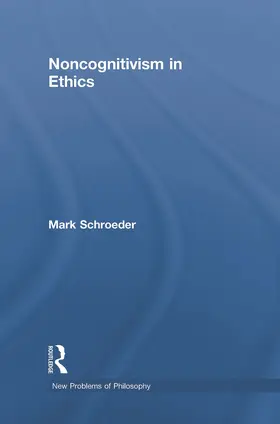 Schroeder |  Noncognitivism in Ethics | Buch |  Sack Fachmedien