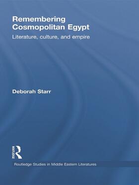 Starr |  Remembering Cosmopolitan Egypt | Buch |  Sack Fachmedien