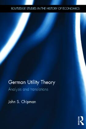 Chipman |  German Utility Theory | Buch |  Sack Fachmedien