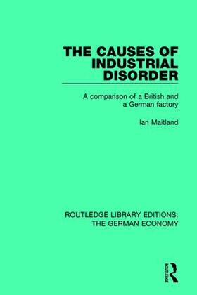 Maitland | The Causes of Industrial Disorder | Buch | 978-0-415-78423-8 | sack.de