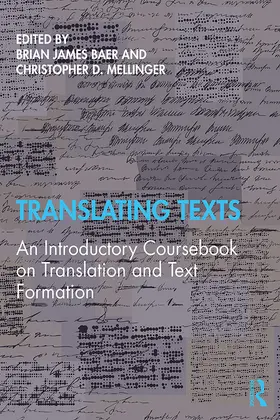 Baer / Mellinger |  Translating Texts | Buch |  Sack Fachmedien