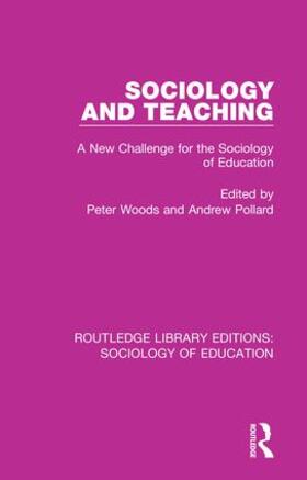Woods / Pollard |  Sociology and Teaching | Buch |  Sack Fachmedien