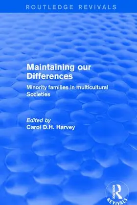 Harvey |  Maintaining our Differences | Buch |  Sack Fachmedien