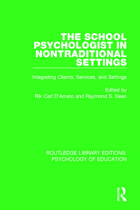 D'Amato / Dean |  The School Psychologist in Nontraditional Settings | Buch |  Sack Fachmedien