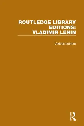 Various |  Routledge Library Editions: Vladimir Lenin | Buch |  Sack Fachmedien