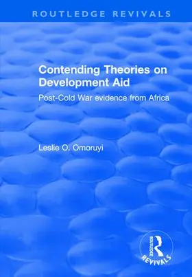 Omoruyi |  Contending Theories on Development Aid | Buch |  Sack Fachmedien