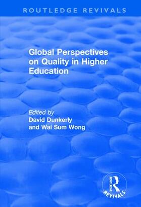 Dunkerly / Wonh |  Global Perspectives on Quality in Higher Education | Buch |  Sack Fachmedien