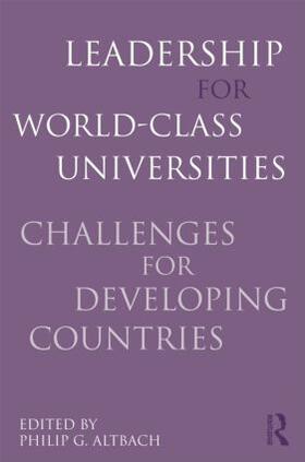 Altbach |  Leadership for World-Class Universities | Buch |  Sack Fachmedien