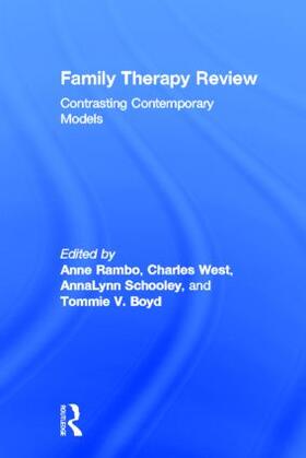 Rambo / West / Schooley |  Family Therapy Review | Buch |  Sack Fachmedien