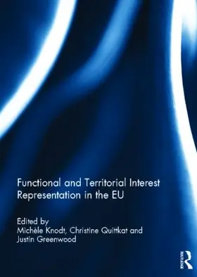 Knodt / Quittkat / Greenwood |  Functional and Territorial Interest Representation in the EU | Buch |  Sack Fachmedien