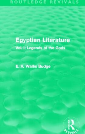 Budge |  Egyptian Literature | Buch |  Sack Fachmedien