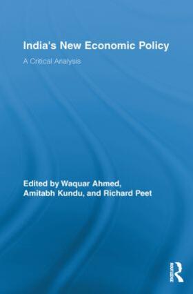 Ahmed / Kundu / Peet |  India's New Economic Policy | Buch |  Sack Fachmedien