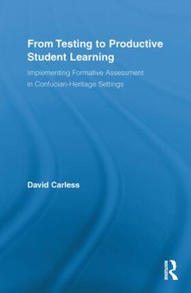 Carless |  From Testing to Productive Student Learning | Buch |  Sack Fachmedien
