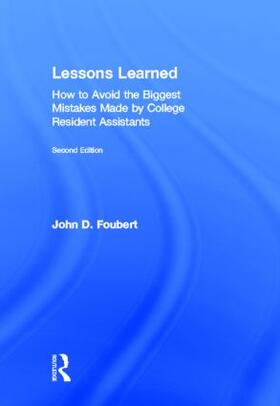 Foubert |  Lessons Learned | Buch |  Sack Fachmedien