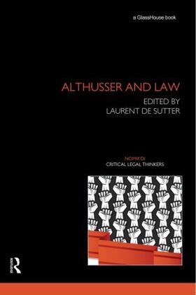 de Sutter |  Althusser and Law | Buch |  Sack Fachmedien