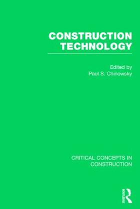 Chinowsky |  Construction Technology | Buch |  Sack Fachmedien