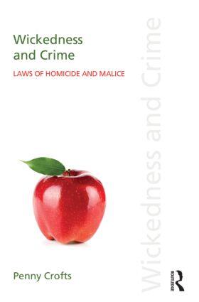 Crofts |  Wickedness and Crime | Buch |  Sack Fachmedien
