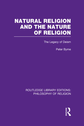 Byrne |  Natural Religion and the Nature of Religion | Buch |  Sack Fachmedien