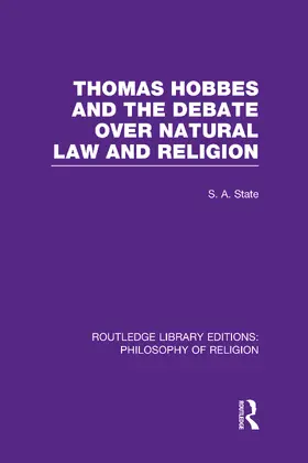 State |  Thomas Hobbes and the Debate over Natural Law and Religion | Buch |  Sack Fachmedien