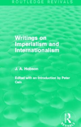 Hobson |  Writings on Imperialism and Internationalism | Buch |  Sack Fachmedien
