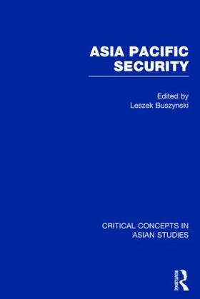 Buszynski |  Asia Pacific Security | Buch |  Sack Fachmedien