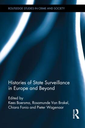 Boersma / van Brakel / Fonio |  Histories of State Surveillance in Europe and Beyond | Buch |  Sack Fachmedien