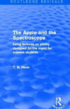 Henn |  The Apple and the Spectroscope | Buch |  Sack Fachmedien