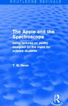 Henn |  The Apple and the Spectroscope (Routledge Revivals) | Buch |  Sack Fachmedien