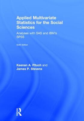 Pituch / Stevens |  Applied Multivariate Statistics for the Social Sciences | Buch |  Sack Fachmedien