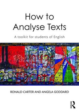 Goddard / Carter |  How to Analyse Texts | Buch |  Sack Fachmedien