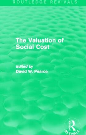 Pearce |  The Valuation of Social Cost | Buch |  Sack Fachmedien