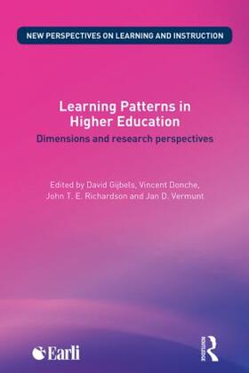 Gijbels / Donche / Richardson |  Learning Patterns in Higher Education | Buch |  Sack Fachmedien