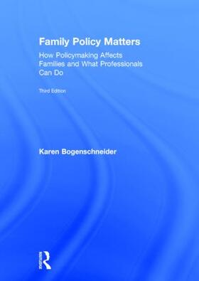 Bogenschneider |  Family Policy Matters | Buch |  Sack Fachmedien