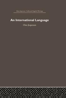 Jespersen |  International Language | Buch |  Sack Fachmedien