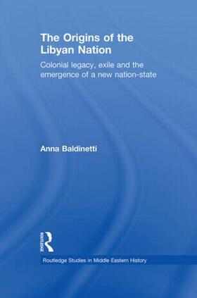 Baldinetti |  The Origins of the Libyan Nation | Buch |  Sack Fachmedien