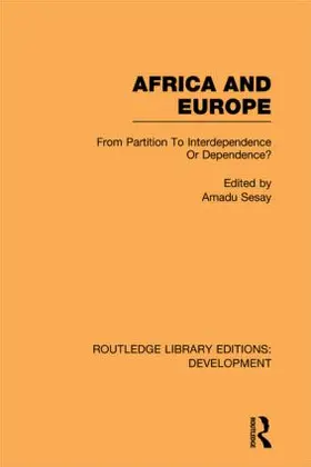 Sesay |  Africa and Europe | Buch |  Sack Fachmedien