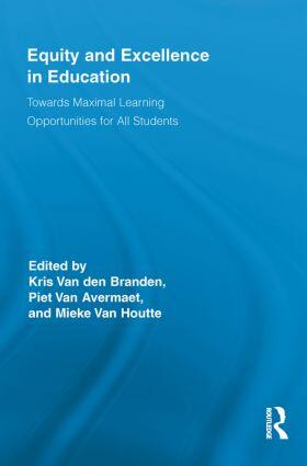 Van den Branden / Van Avermaet / Van Houtte |  Equity and Excellence in Education | Buch |  Sack Fachmedien