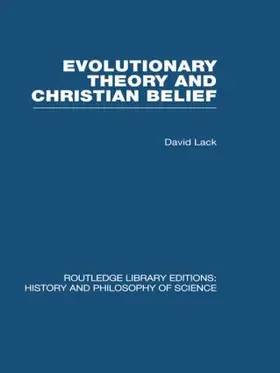 Lack |  Evolutionary Theory and Christian Belief | Buch |  Sack Fachmedien