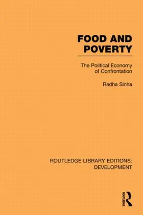 Sinha |  Food and Poverty | Buch |  Sack Fachmedien