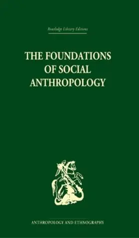 Nadel |  The Foundations of Social Anthropology | Buch |  Sack Fachmedien