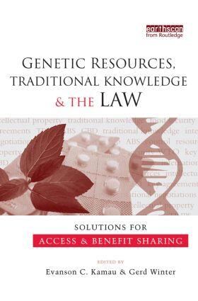 Kamau / Winter |  Genetic Resources, Traditional Knowledge and the Law | Buch |  Sack Fachmedien