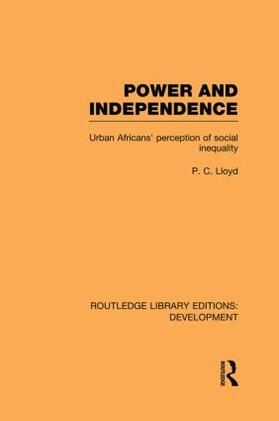 Lloyd |  Power and Independence | Buch |  Sack Fachmedien