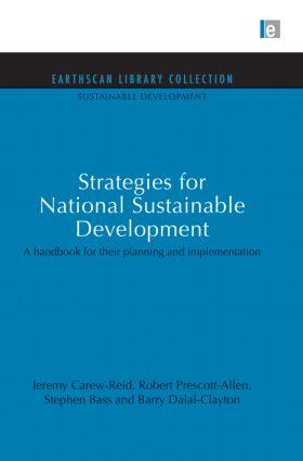 Carew-Reid / Prescott-Allen / Bass | Strategies for National Sustainable Development | Buch | 978-0-415-85086-5 | sack.de