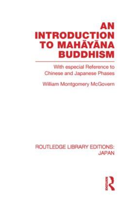 McGovern |  An Introduction to Mah&#257;y&#257;na Buddhism | Buch |  Sack Fachmedien